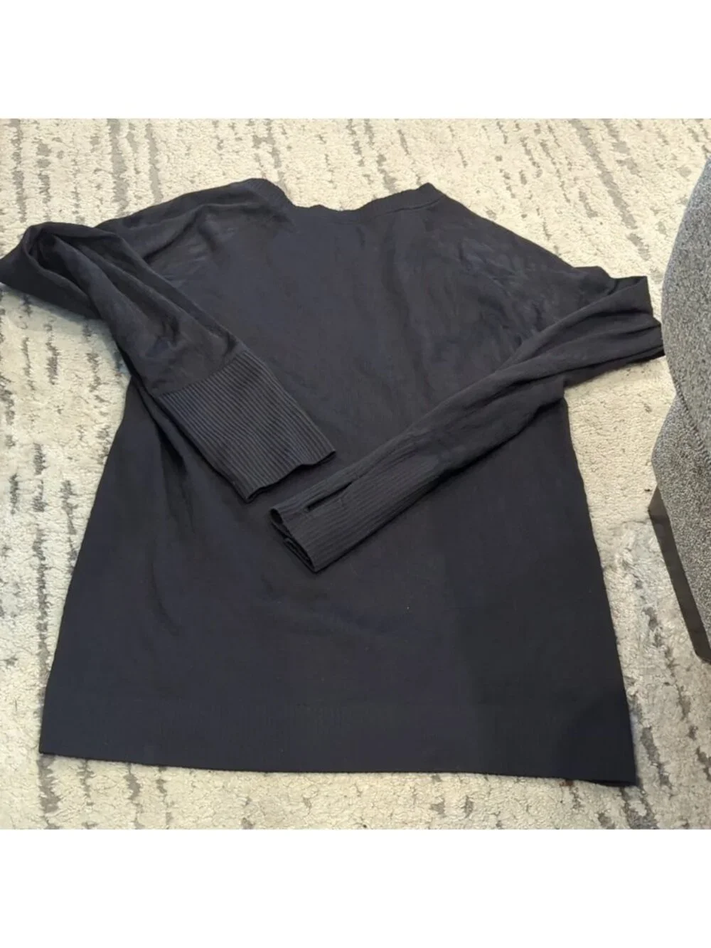 Lululemon Rest Less Pullover Black / Black